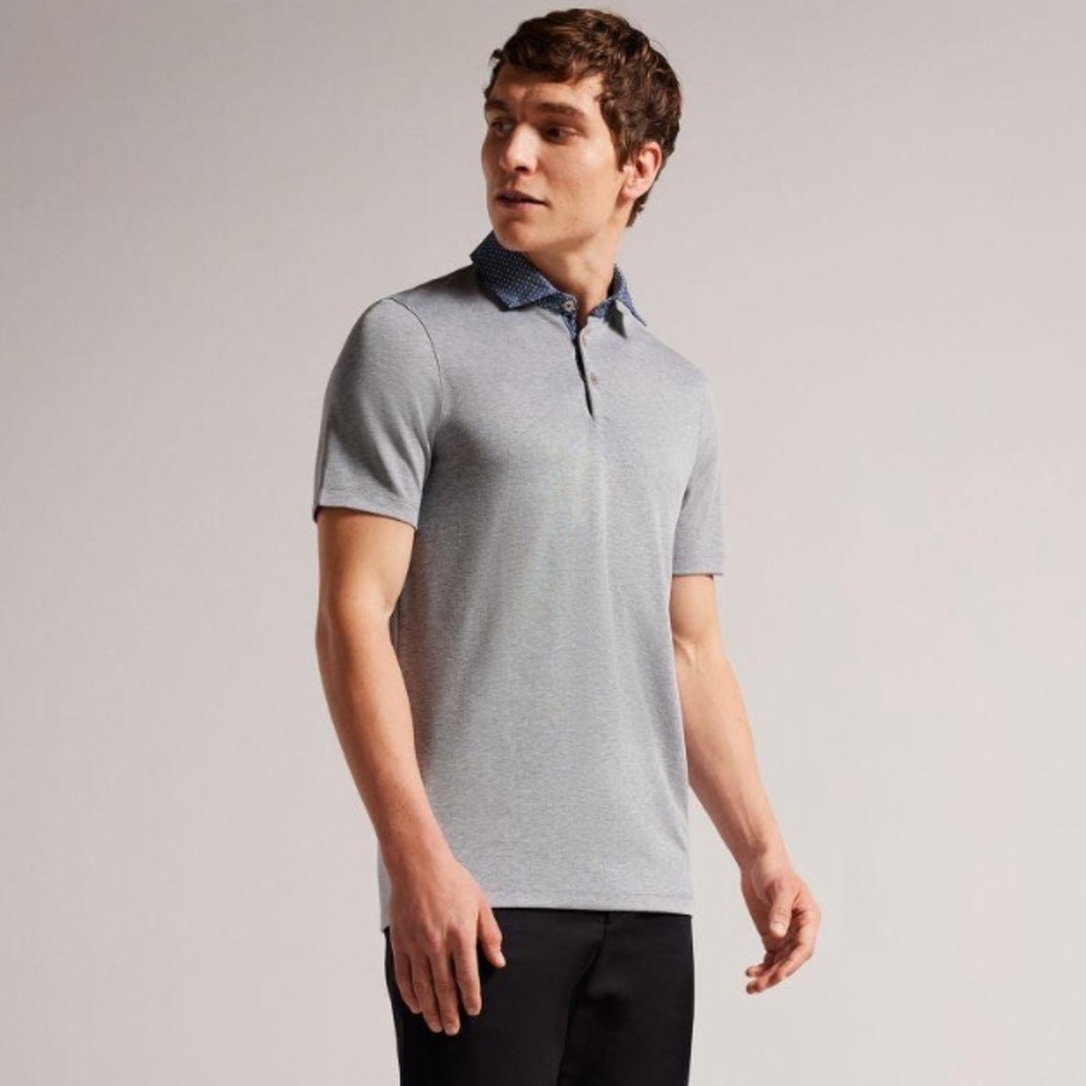 Ted Baker Short Sleeve Collar Polo Men’s Size 5